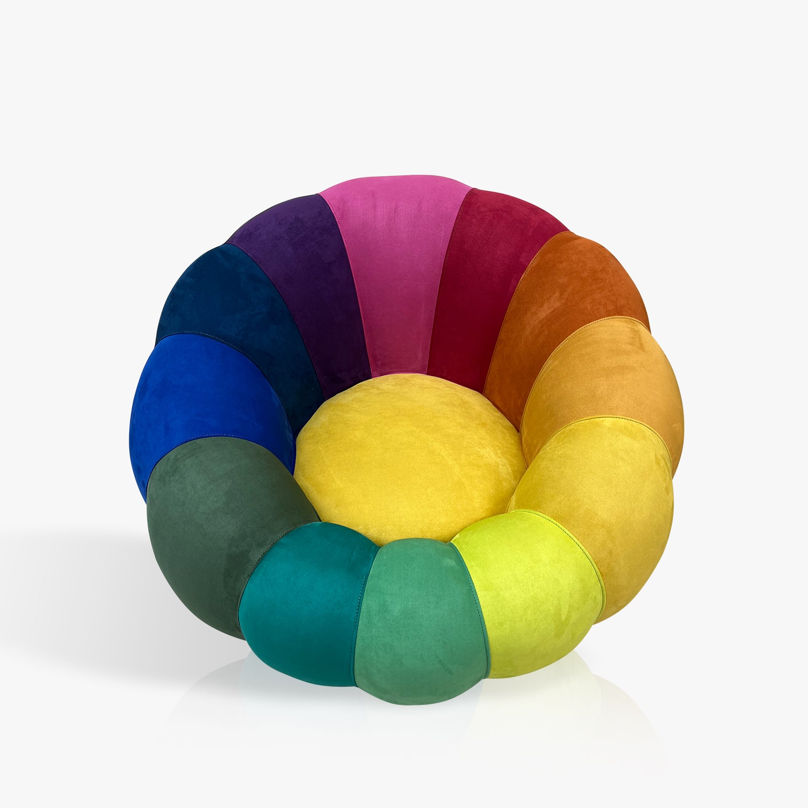 Furnipuzzle Pumpkin Bean Bag Sofa Chair Resting Foot Stool