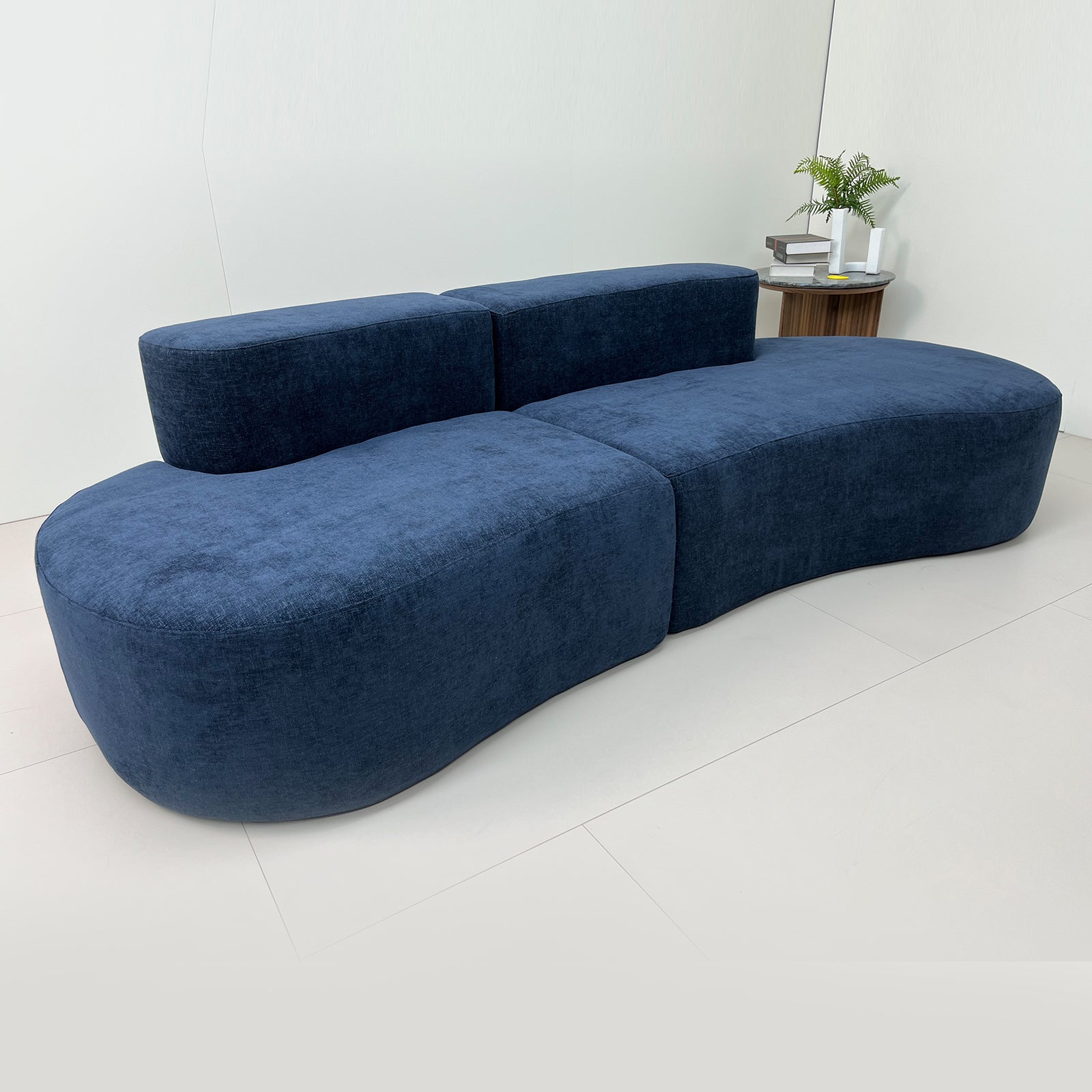 #Color_Dark Blue #Size_Armrest Chair *2 (Medium)