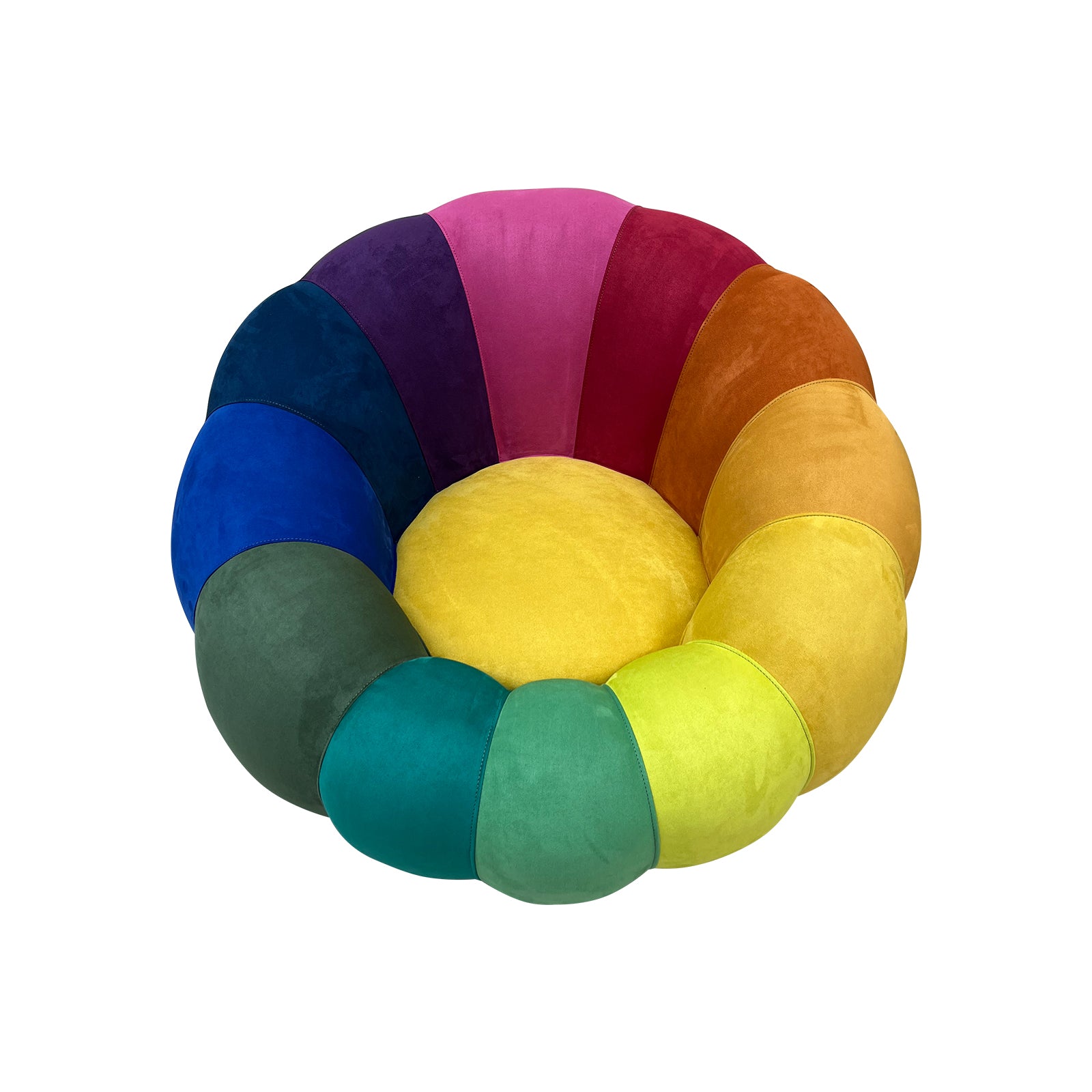 Furnipuzzle Pumpkin Bean Bag Sofa Chair Resting Foot Stool