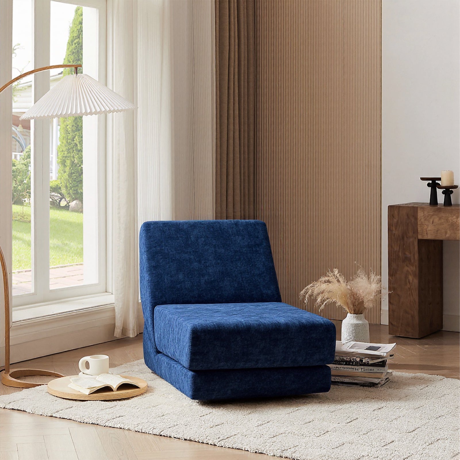 Furnipuzzle Folding Sofa Bed Convertible Sleeper Chair Convertible Sofa Bed