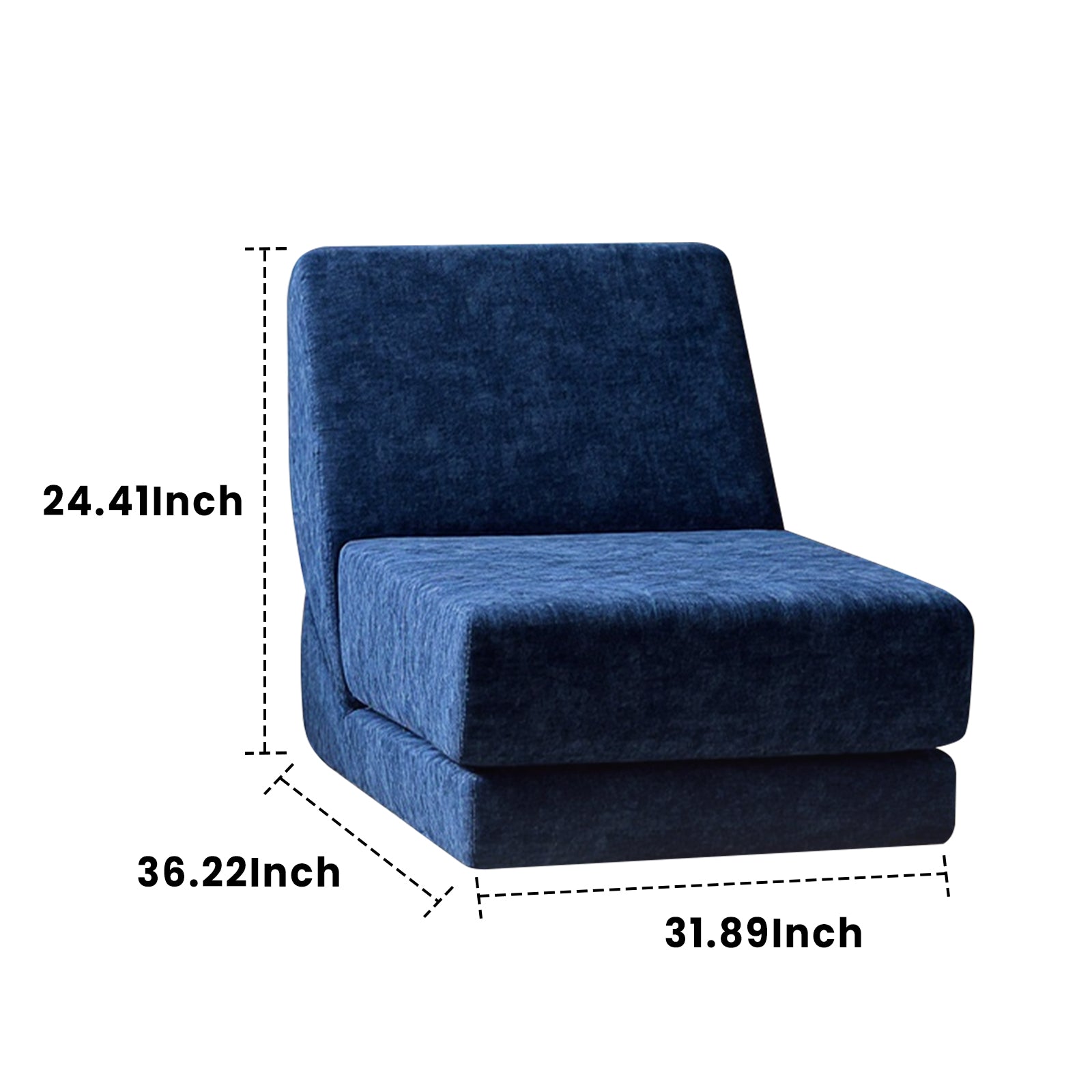 Furnipuzzle Folding Sofa Bed Convertible Sleeper Chair Convertible Sofa Bed