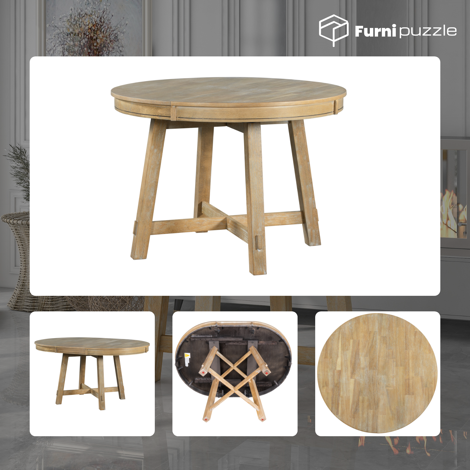 #Color_Natural Wood Tone