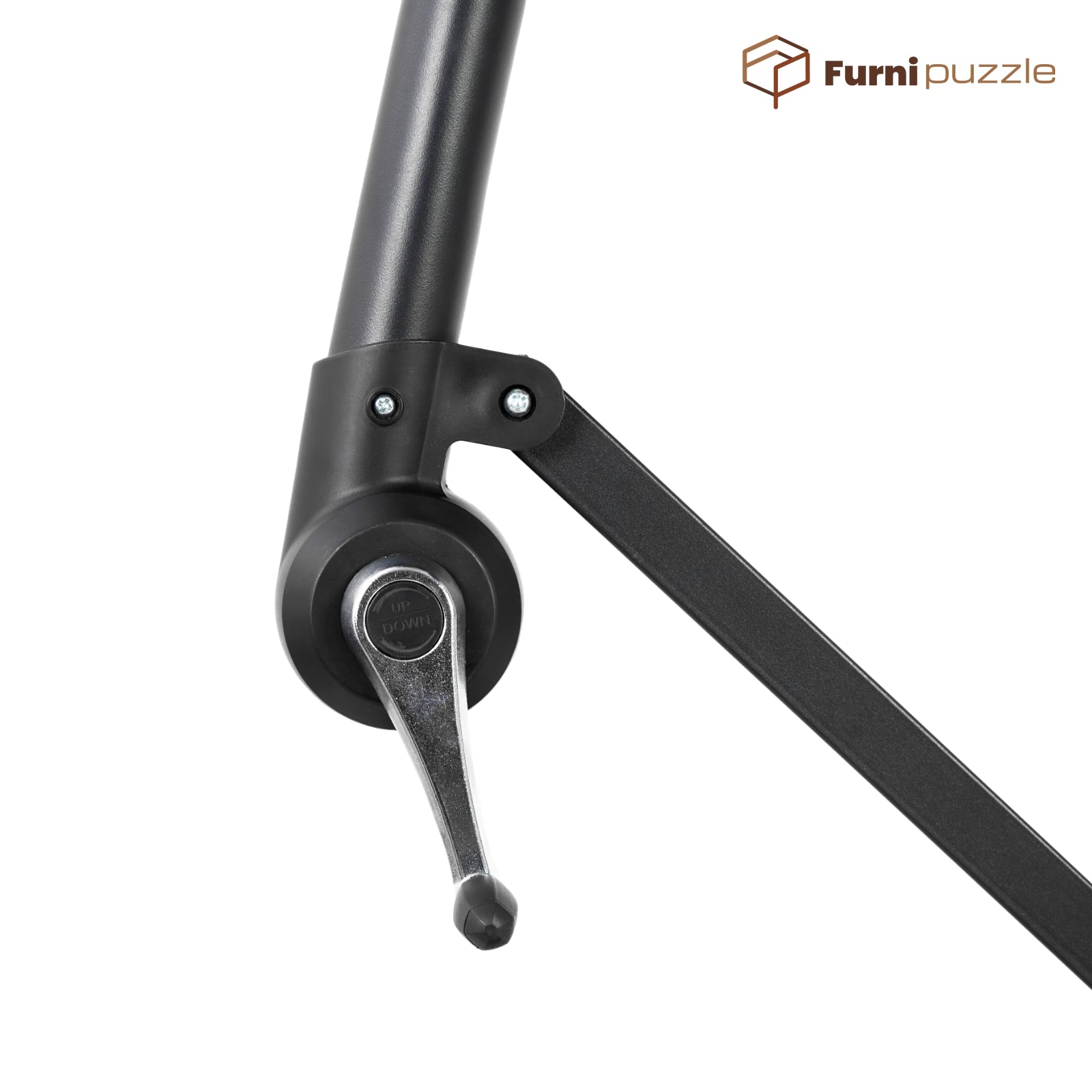 Furnipuzzle Patio Offset Umbrella Hanging Cantilever Umbrella