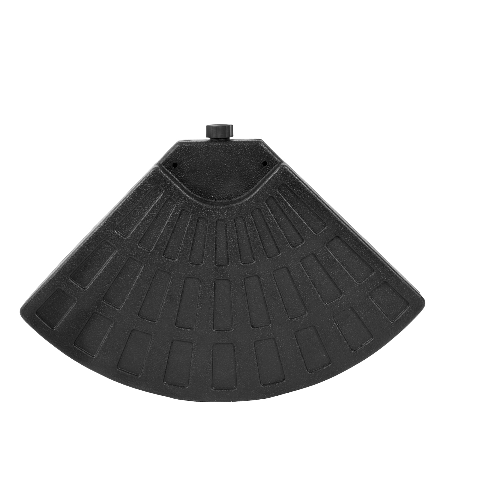 Furnipuzzle Parasol Base Outdoor Umbrella Base Black