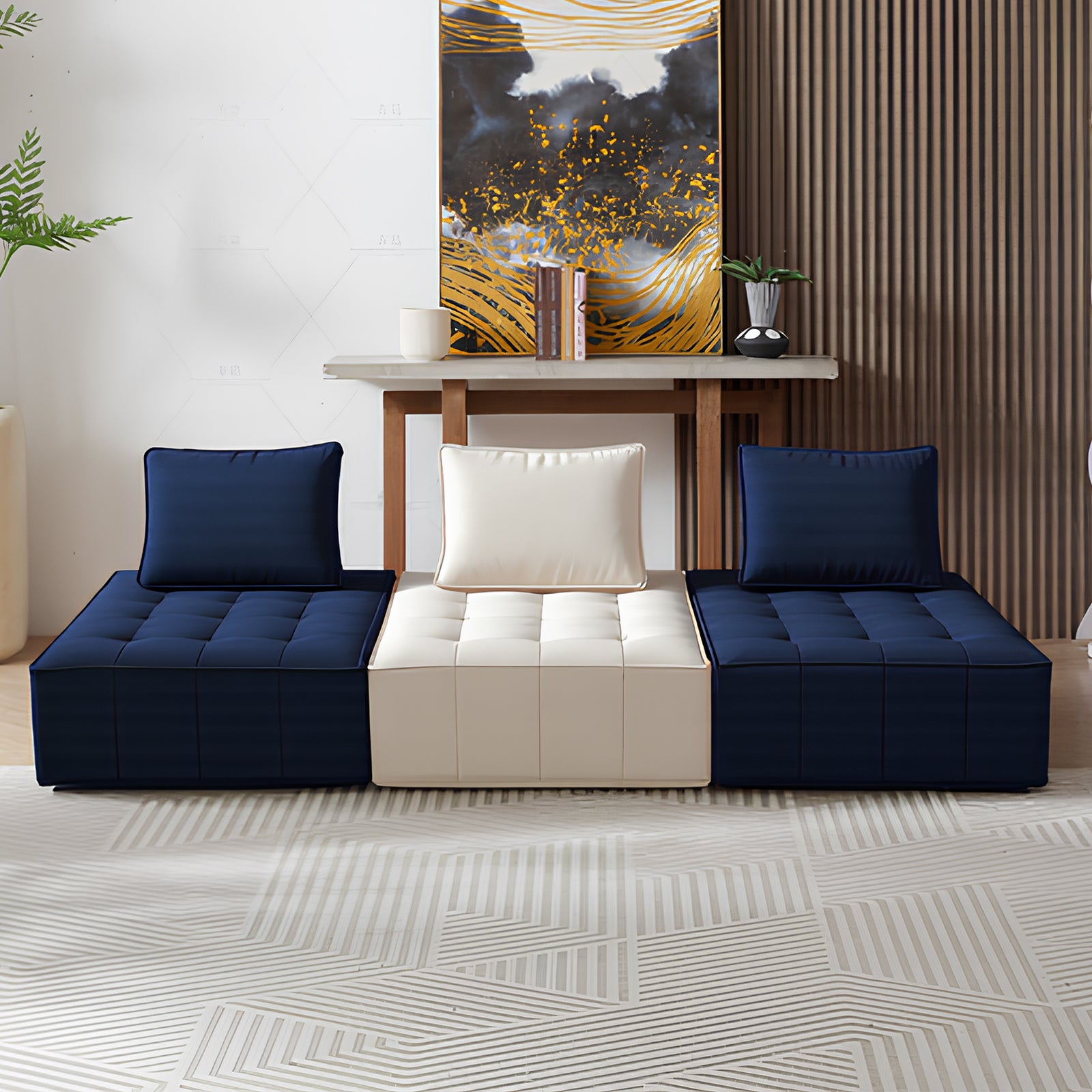 Furnipuzzle Cloud Couch Sofa Comfy Modular Sectional Sofa