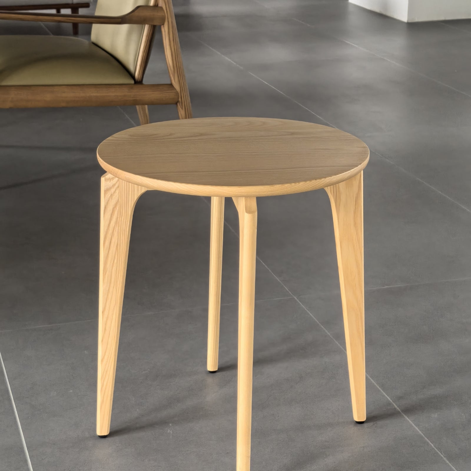 Furnipuzzle Scandinavian White Ash Coffee Table - Assemble-Ready Minimalist Design