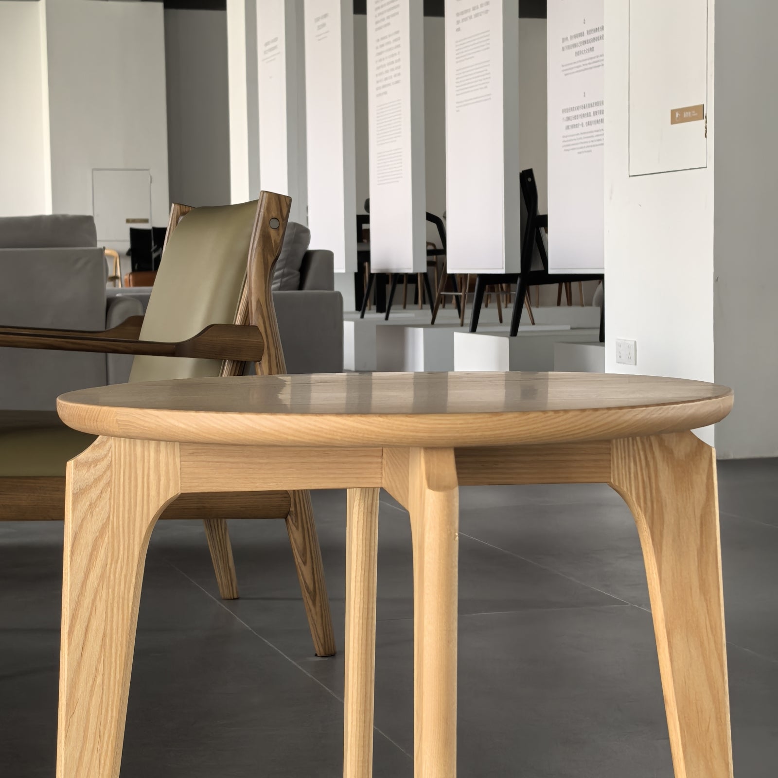 Furnipuzzle Scandinavian White Ash Coffee Table - Assemble-Ready Minimalist Design