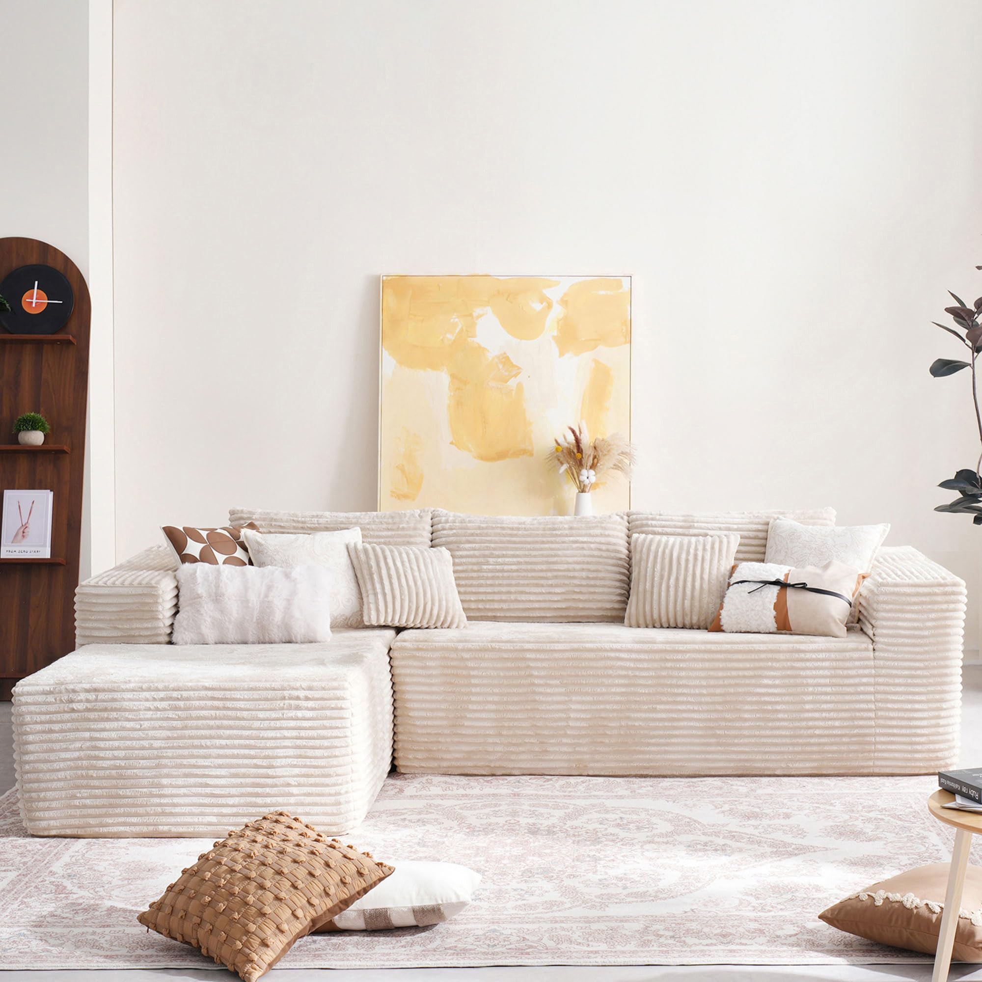 #Style_Left Chaise #Color_White